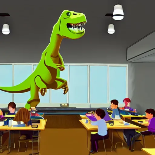 Google T-Rex but with RTX 