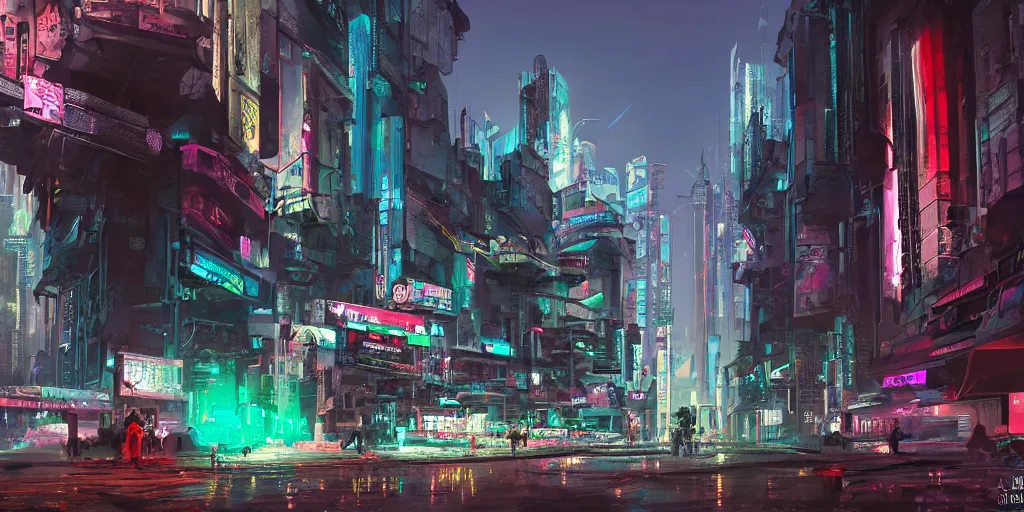 Prompt: cyberpunk cairo