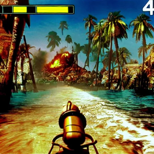 Image similar to apocalypse now for the nintendo 6 4