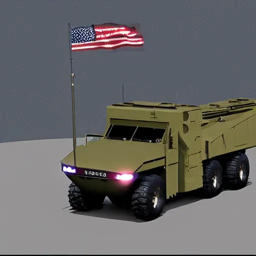 Image similar to m 1 4 2 high mobility artillery rocket system ( himars ), m 1 4 2 himars artstation