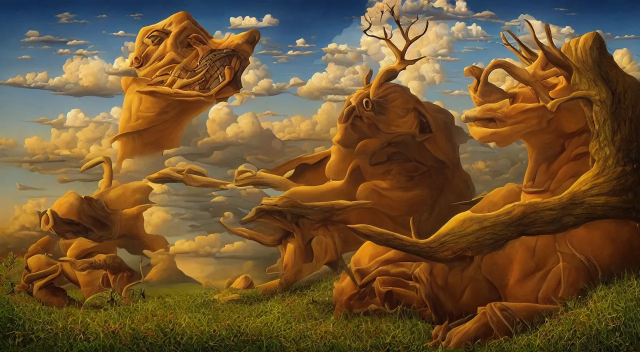 Image similar to art by vladimir kush