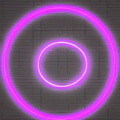 Image similar to neon circle 4k