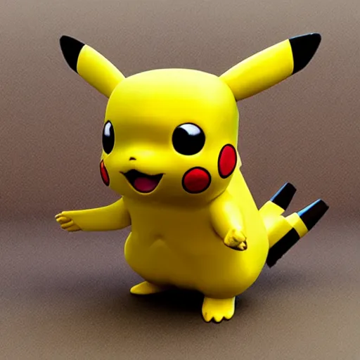 Image similar to a brick pikachu