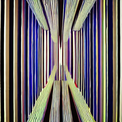 Image similar to masterwork by Carlos Cruz-Diez