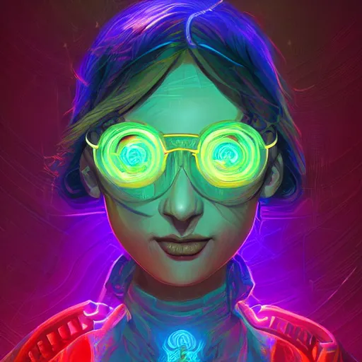 Image similar to skill magic geek inside matrix deepdream radiating a glowing aura stuff loot legends stylized digital illustration video game icon artstation lois van baarle, ilya kuvshinov, rossdraws,