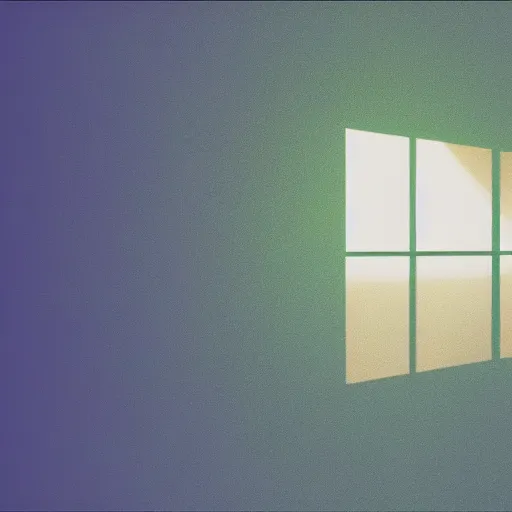 Image similar to a beautiful cinematic still of windows 3. 1 1