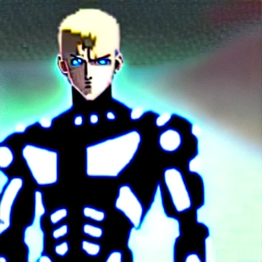 Image similar to genos cyborg real photo