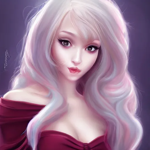 Image similar to Beautiful alluring Squirrel portrait in satin dress by Artgerm and WLOP, Pixiv