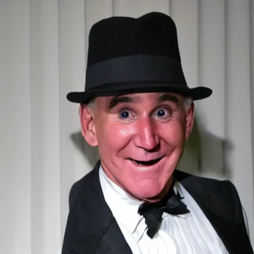 Prompt: roger stone as the penguin