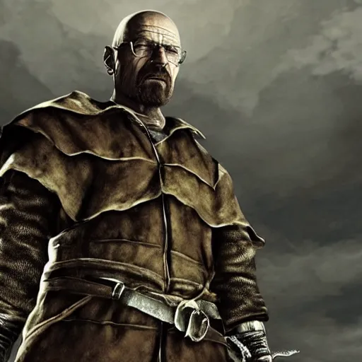 Image similar to Walter White in Dark Souls