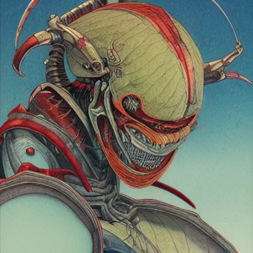 Prompt: Yoshimitsu by Alan Lee, Technicolor