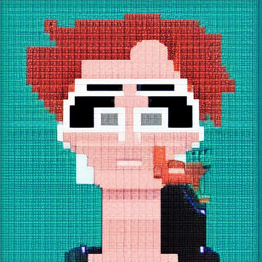 Prompt: pixel art queen