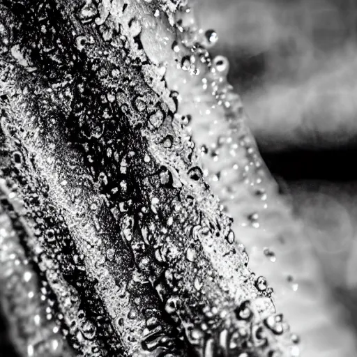 Image similar to Soaking wet soggy fish stick drenched with a stream water from a faucet on a moist wet plate. Very wet delicious fish sticks with specular highlights. Water drips from the wet fish sticks. Macro lens close up shot 8K food commercial shot award winning