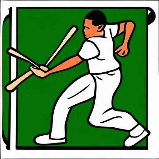 Image similar to “ christian coloring book illustration of barack obama playing baseball ”