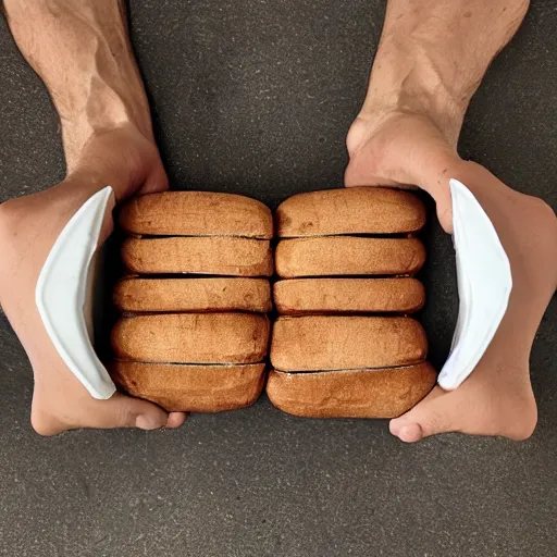 Image similar to muscle bread