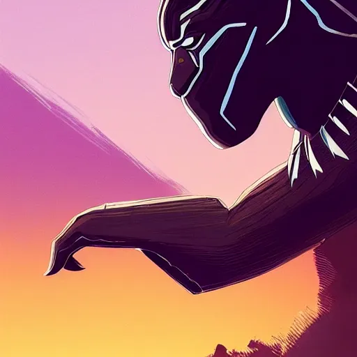 Image similar to a still from black panther : wakanda forever by alena aenami, official fanart behance hd artstation.