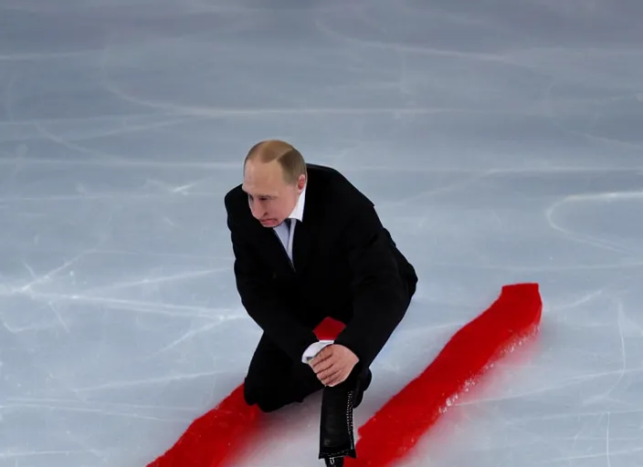 Image similar to putin on ice promotional shot