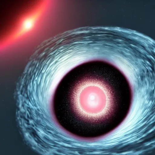 Prompt: scientists accidentally creating a black hole in their lab, photorealistic