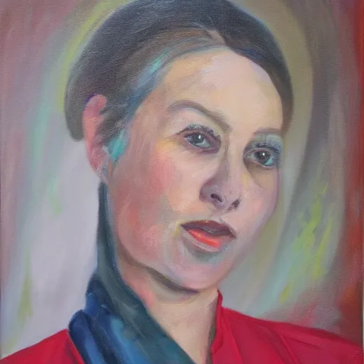 Prompt: portrait, prize winning, oil on canvas