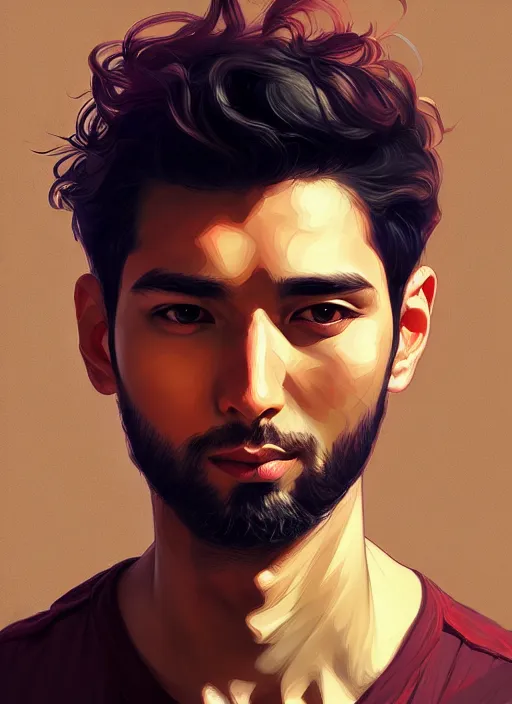 Image similar to handsome kakshi, half body shot, path traced, highly detailed, high quality, digital painting, alena aenami, lilia alvarado, shinji aramaki, karol bak, alphonse mucha, tom bagshaw