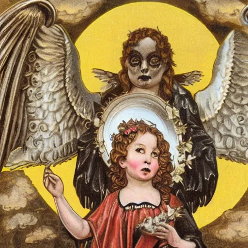 Image similar to Gothic Cherubim