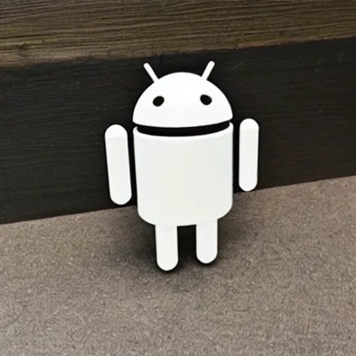 Image similar to wooden android