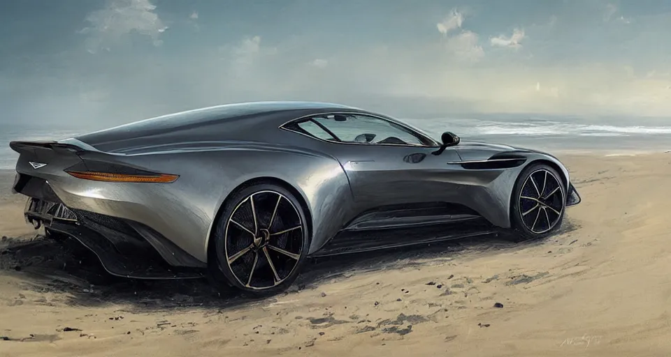 Prompt: Aston Martin Valhalla in beach,digital art,ultra realistic,ultra detailed, ultra wide Lens, art by greg rutkowski