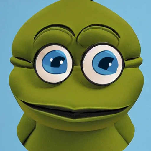 Image similar to anthropomorphic pepe