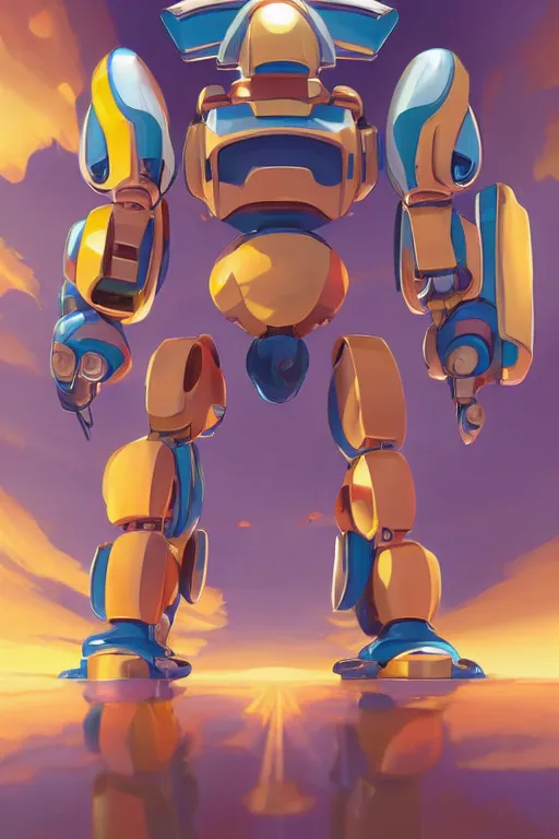 Image similar to metabots medabots medarotto medarot robot minimalist comics, behance hd by jesper ejsing, by rhads, makoto shinkai and lois van baarle, ilya kuvshinov, rossdraws global illumination ray tracing hdr radiating a glowing aura