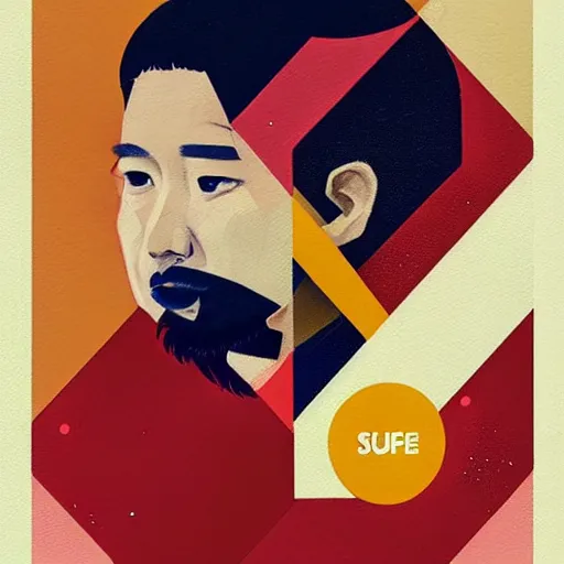 Image similar to Supreme x Sifu Yang Profile Picture by Sachin Teng, asymmetrical, Organic Painting , Matte Painting, geometric shapes, hard edges, graffiti, street art,:2 by Sachin Teng:4