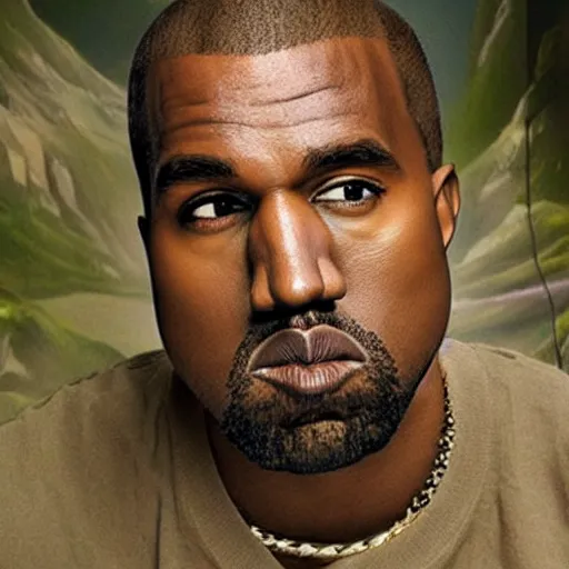 Image similar to kanye west as a character in avatar ( 2 0 0 9 )