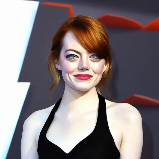 Prompt: emma stone become a member of an avenger