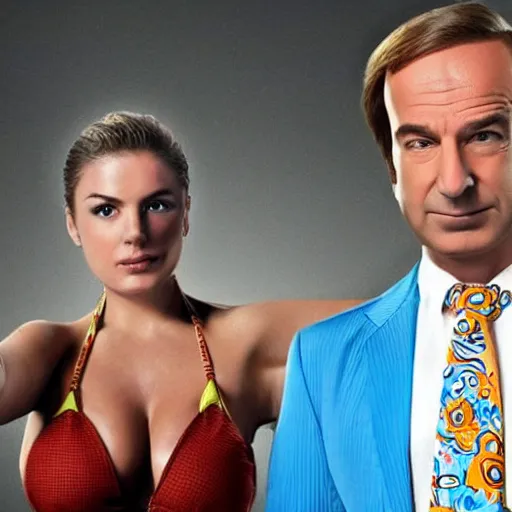 Image similar to bikini saul goodman