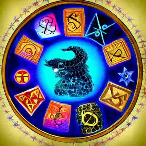 Image similar to zodiac symbols magic