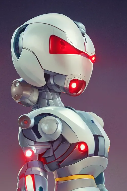 Image similar to metabots medabots medarotto medarot robot minimalist comics helmet mask neon cybereye, behance hd by jesper ejsing, by rhads, makoto shinkai and lois van baarle, ilya kuvshinov, rossdraws global illumination ray tracing hdr radiating a glowing aura