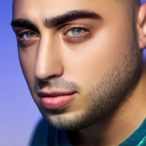 Image similar to a closeup shot of handsome mizkif from twitch, photorealism, 8k