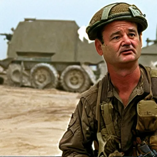 Image similar to bill murray in saving private ryan