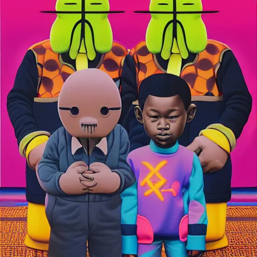 Prompt: hiphop cover by shusei nagaoka, kaws, david rudnick, airbrush on canvas, pastell colours, cell shaded, 8 k - h 7 0 4