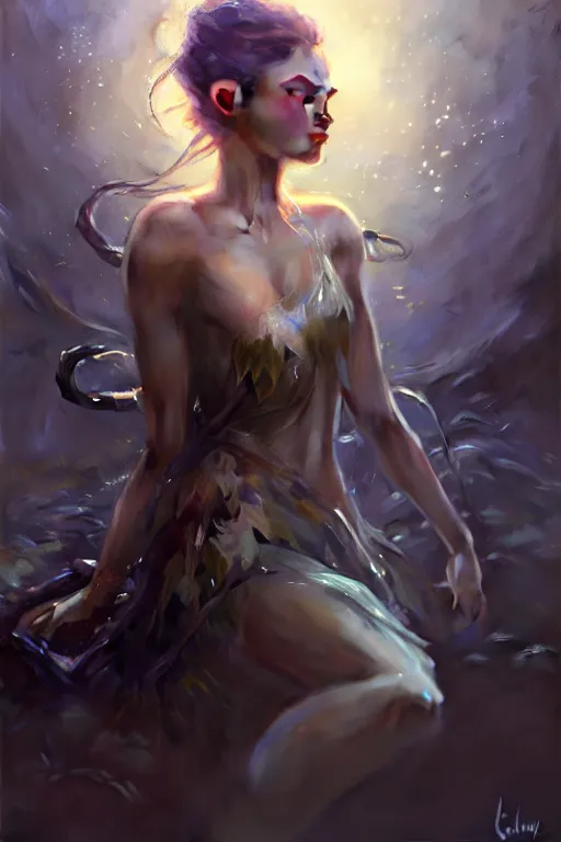 Image similar to cinematic shot of an epic portrait of a fairy dressed in military clothes, shiny skin, beautiful eyes, beautiful, small details, night setting, realistic poster with volumetric light from craig mallism, artgerm, jeremy lipkin and michael garmash, unreal engine, radiant light, detailed and complex environment, digital art, trends at art station, a masterpiece