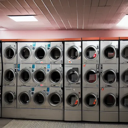 Prompt: laundromat nirvana