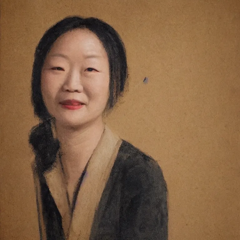 Image similar to portrait by chen man