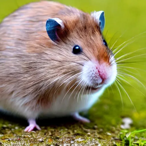 Prompt: hamster viking