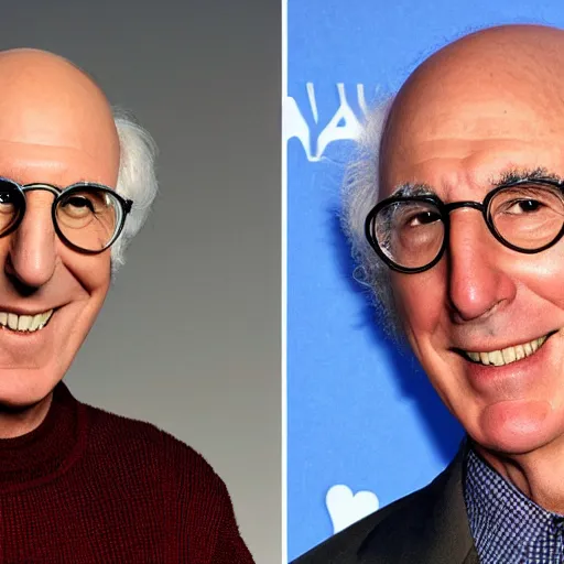 Image similar to larry david eistein style