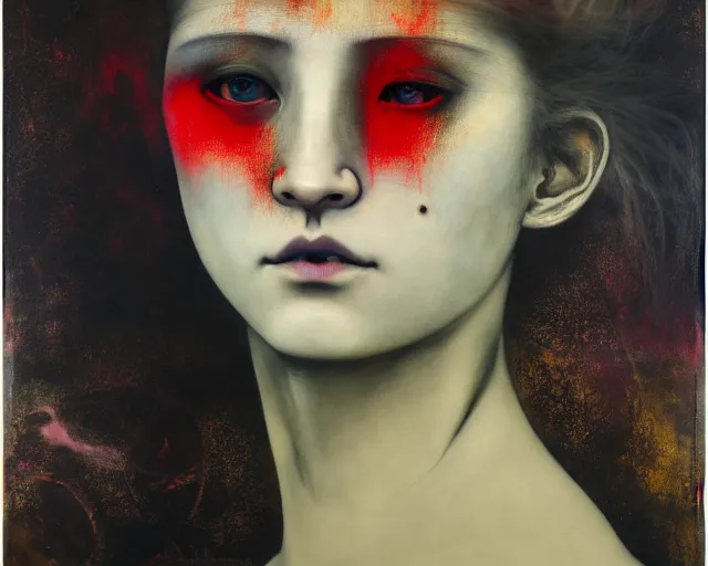 Prompt: eternal eclipse, a brutalist designed, rich deep vivid pastel colours, painted by guy denning, yoshitaka amano, sebastiao salgado, julia margaret cameron, ( ( james jean ) ) and petra cortright, part by gerhard richter, part by takato yamamoto. 8 k masterpiece.