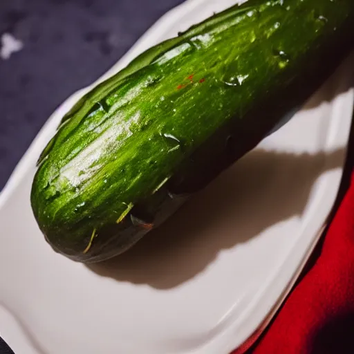 Image similar to photo of pickle superhero