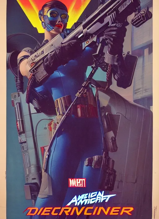 Prompt: american propaganda poster. cyberpunk assassin. portrait by jean giraud and anton otto fischer and john philip falter and will eisner and gil elvgren and pixar. realistic proportions. character art. science fiction d & d. overwatch, rb 6 s, cyberpunk 2 0 7 7, blade runner 2 0 4 9.