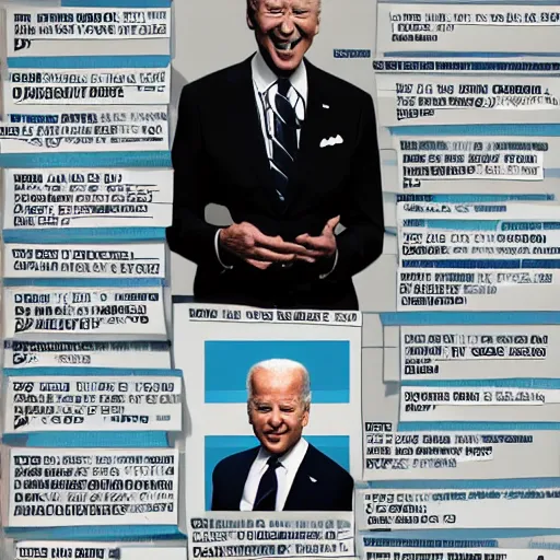 Prompt: joe biden as a data structure, computer science