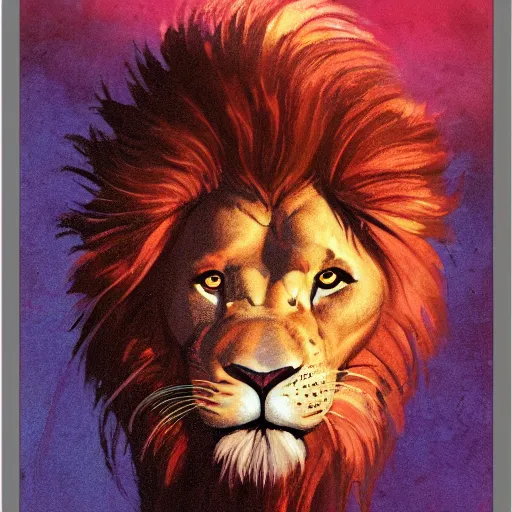 Prompt: magic the gathering card called lion's share