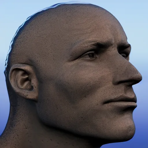 Prompt: a human head sculpture made out of water on the ocean water, cinematic, in the style of chad knight, long shot, hyper detailed, hyper realistic, ray tracing, 8 k resolution, sharp focus, realistic water, award winning