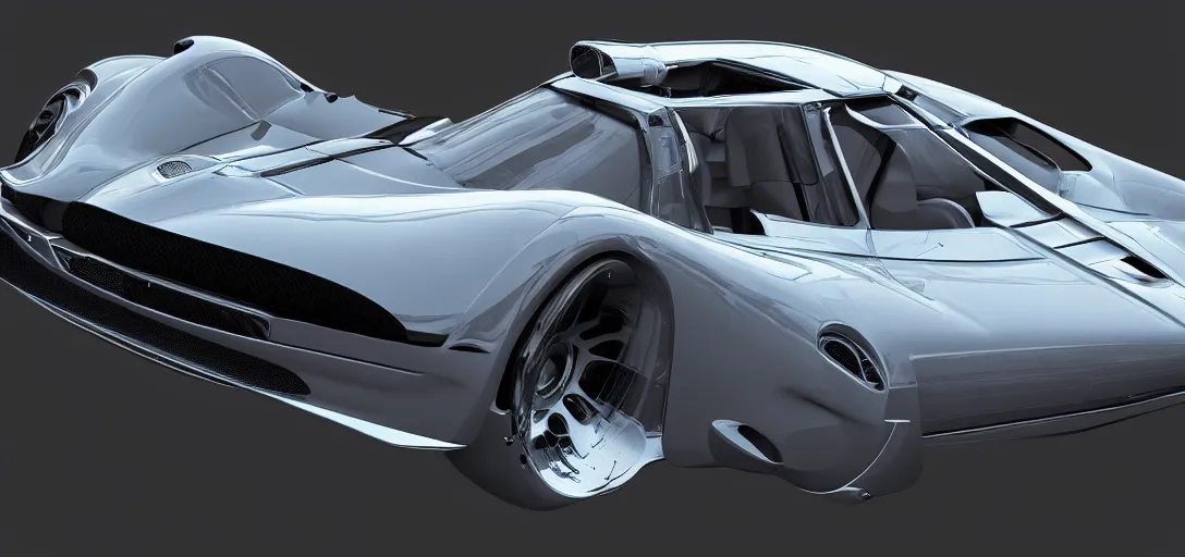 Image similar to retro futuristic car, 8 k photorealistic, hd, high details, trending on artstation